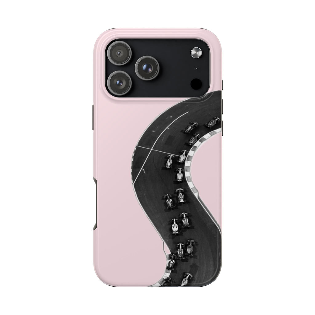 F1 Pink Speed iPhone Case