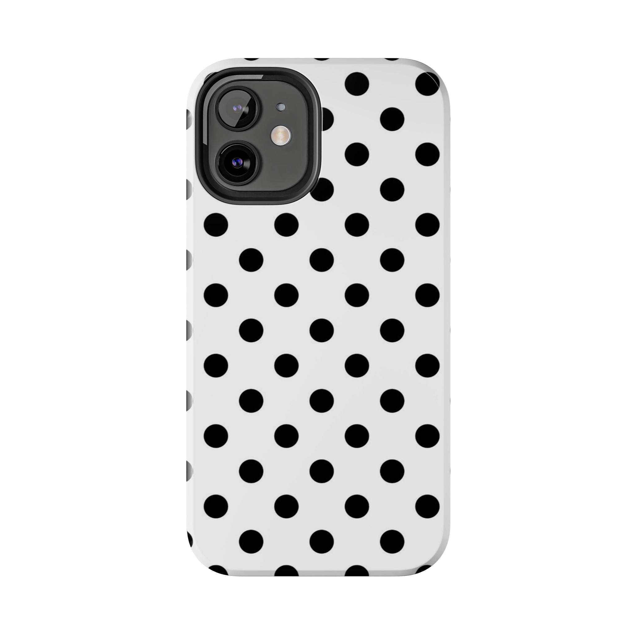 White Polka Dot iPhone Case