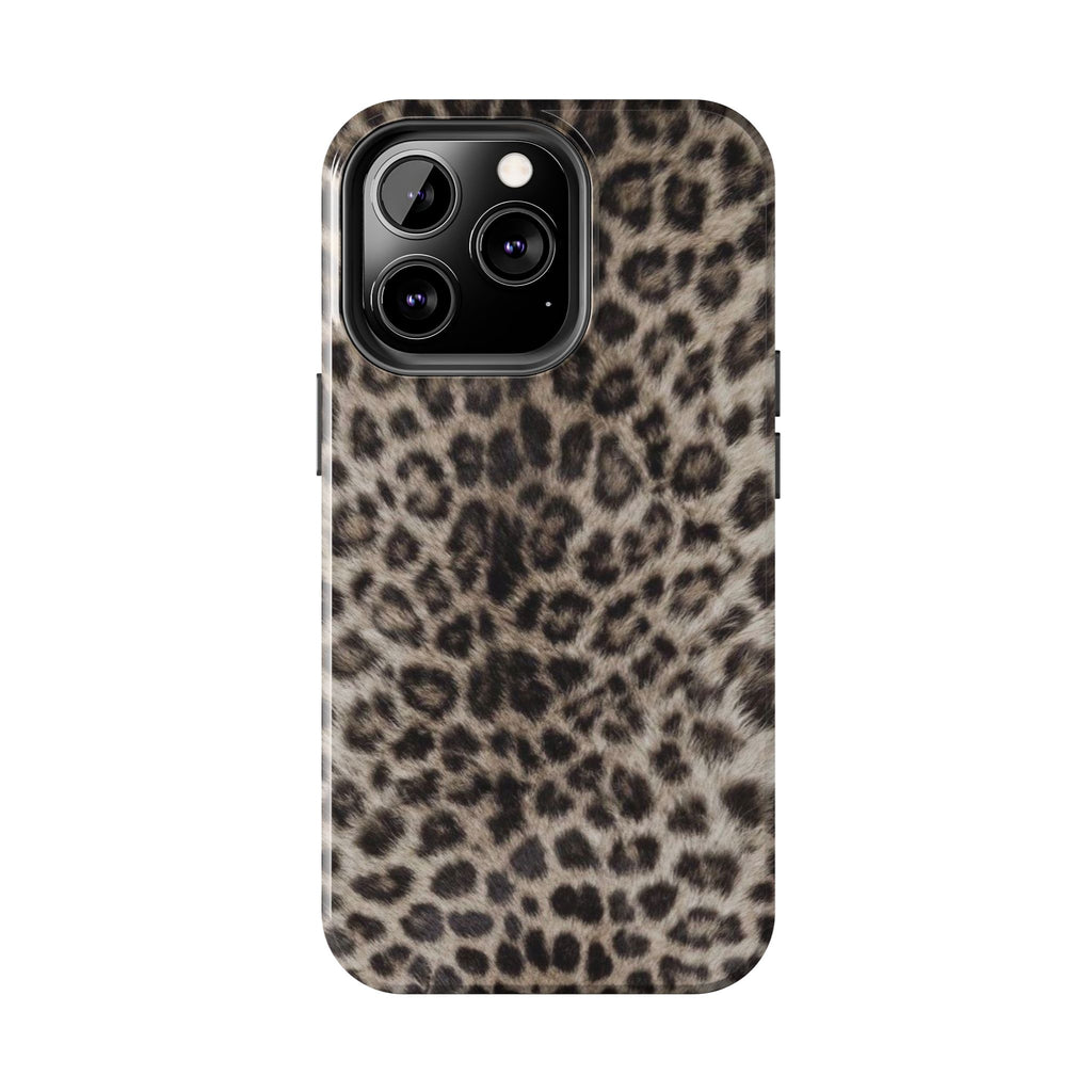 Suede Leopard iPhone Case