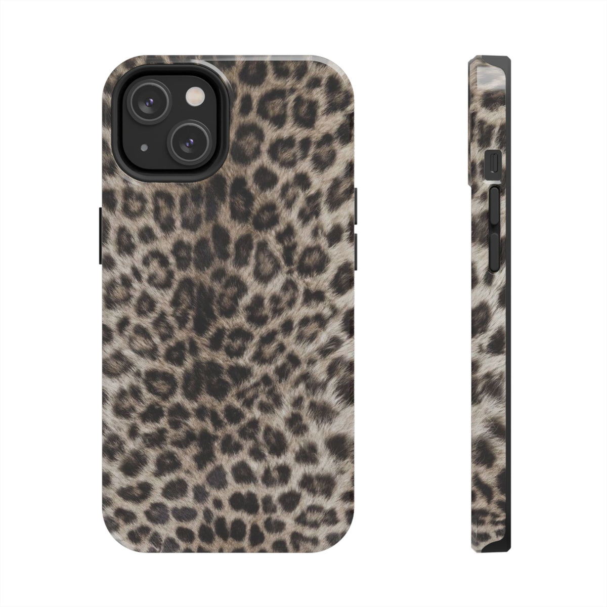 Suede Leopard iPhone Case