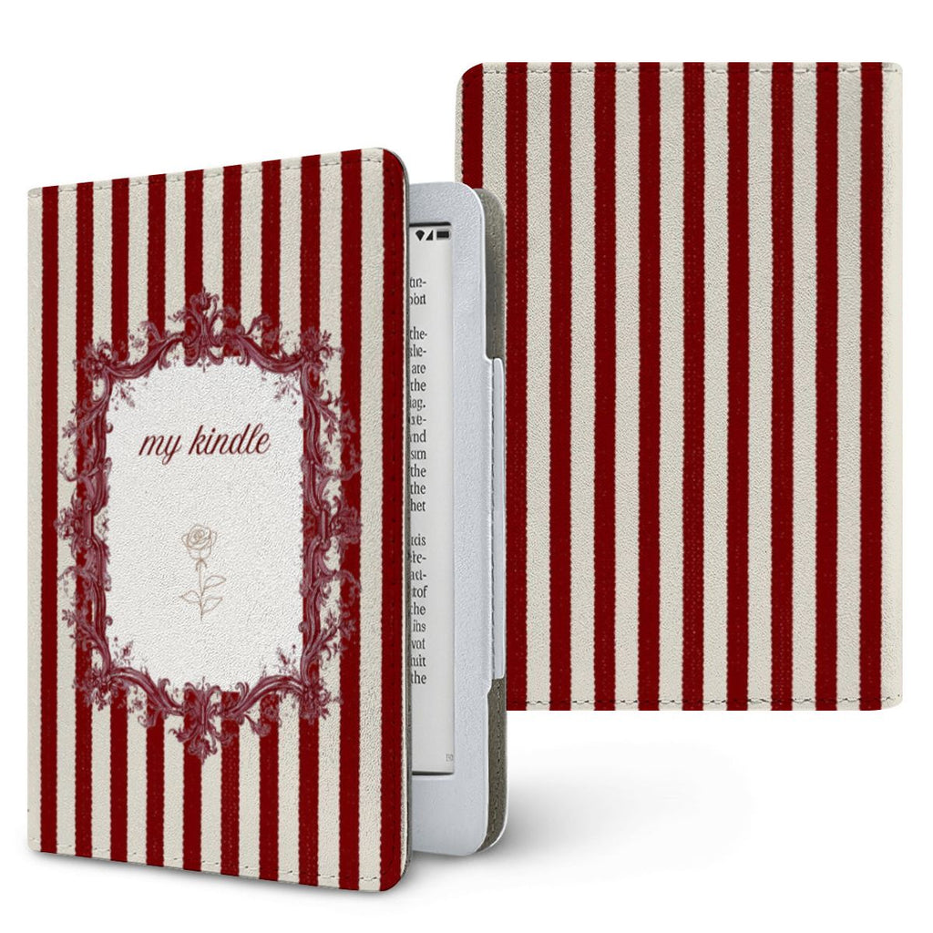 My Kindle Red Striped Kindle Case 7"