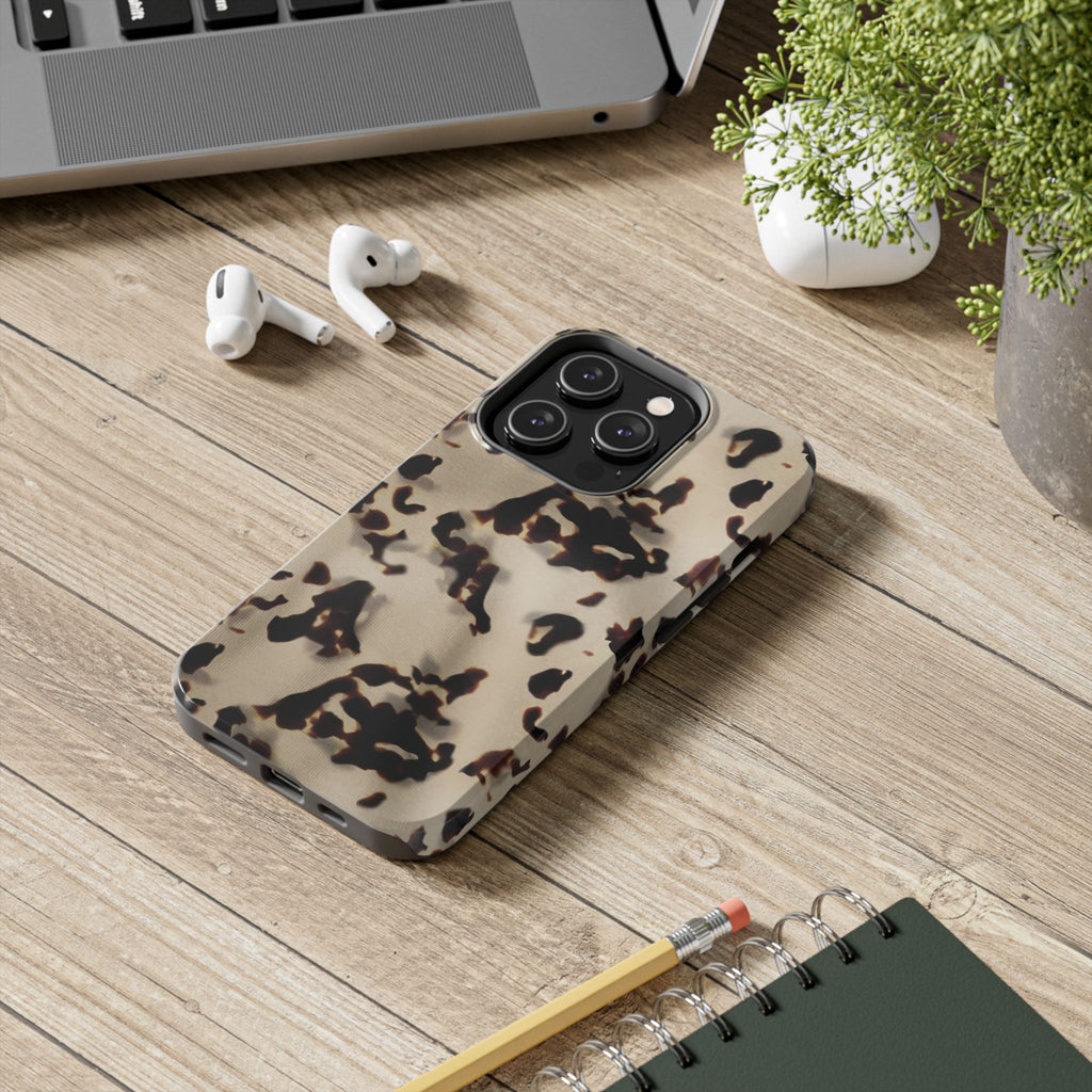Tortoise & Cream iPhone Case