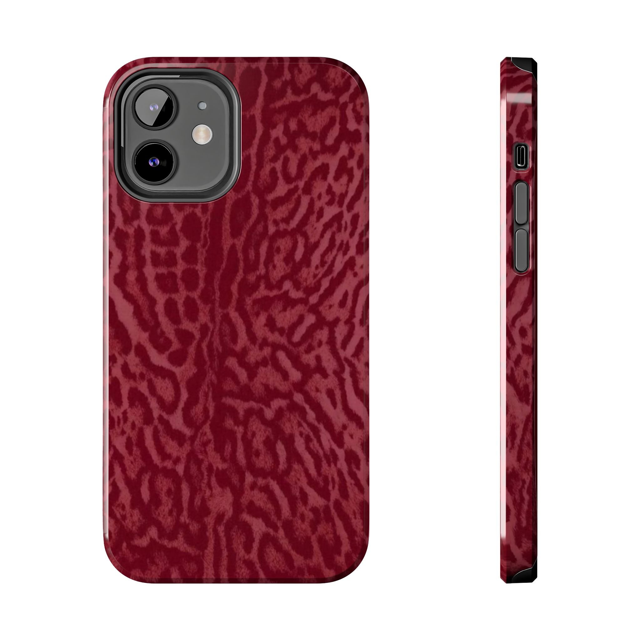 Burgundy Jaguar iPhone Case