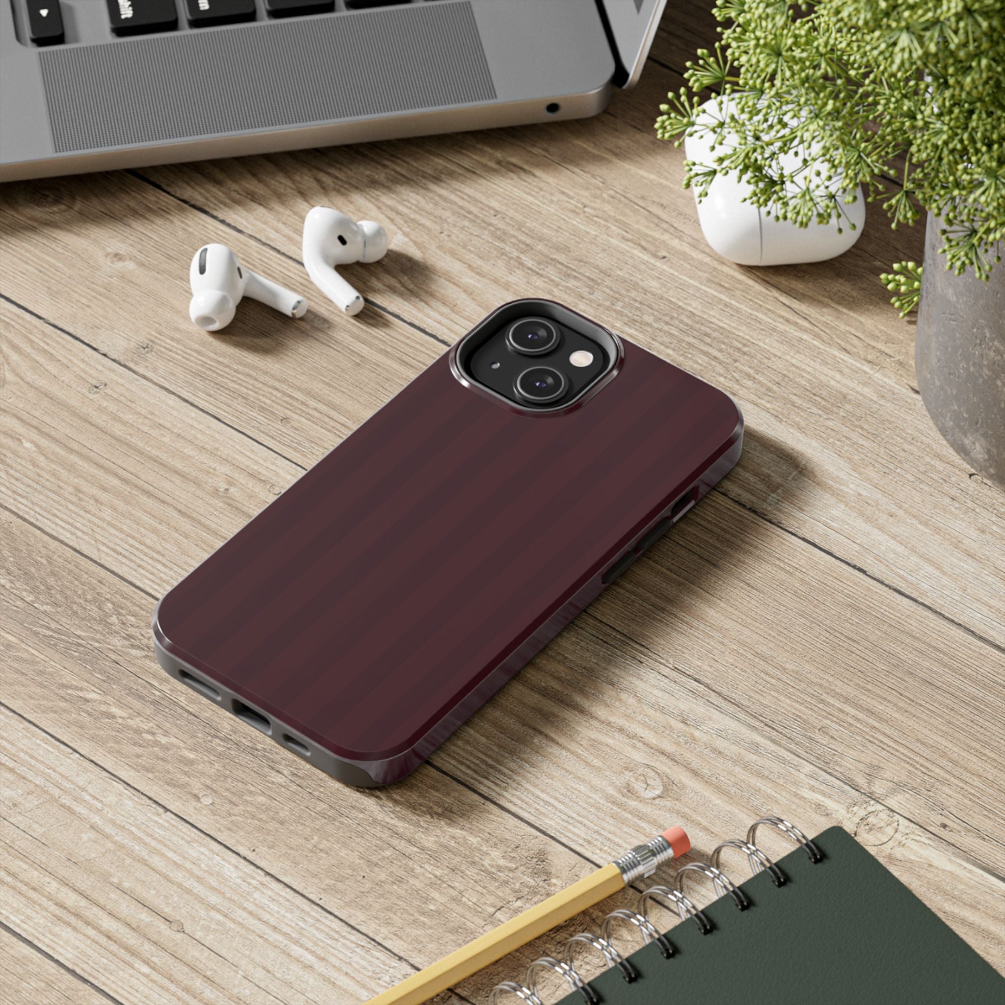Velvet Burgundy iPhone Case