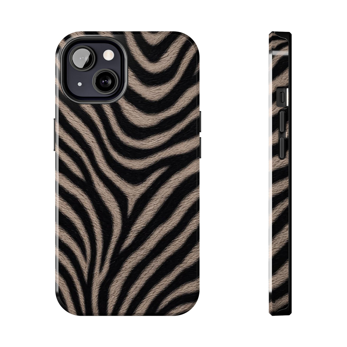 Tan Zebra iPhone Case