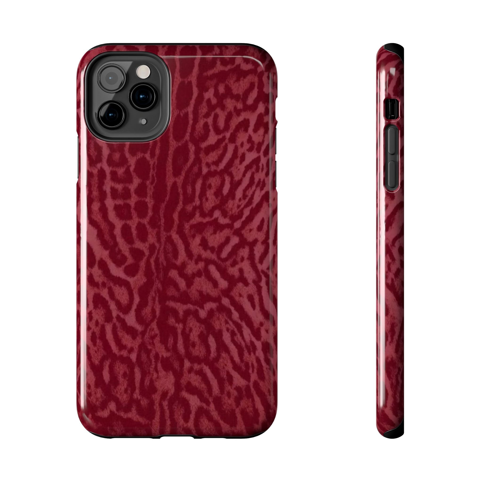 Burgundy Jaguar iPhone Case