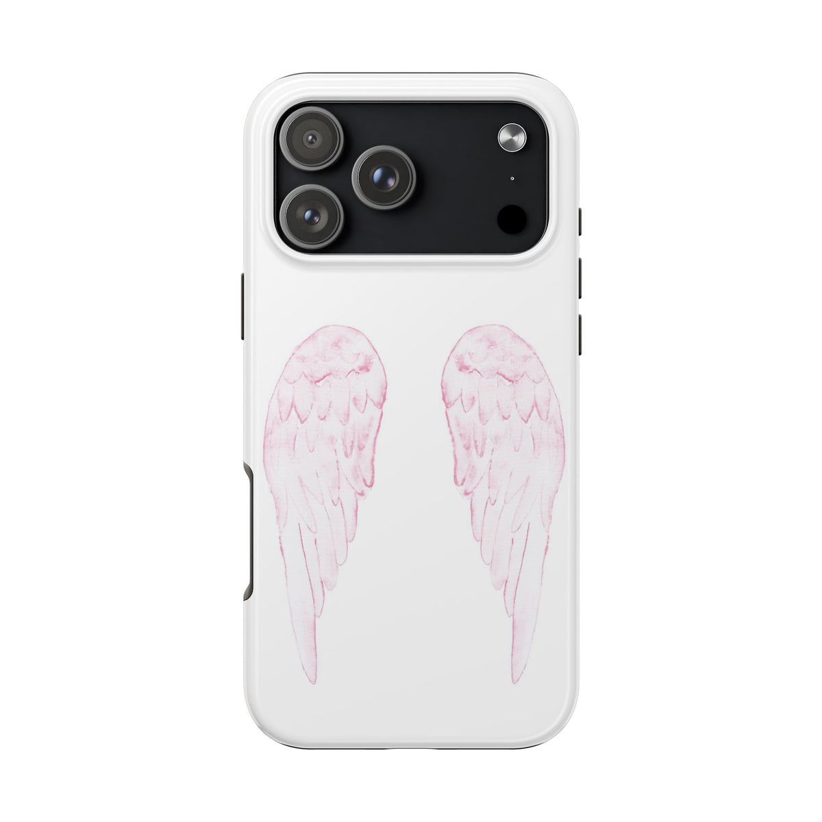 White Bombshell Wings iPhone Case