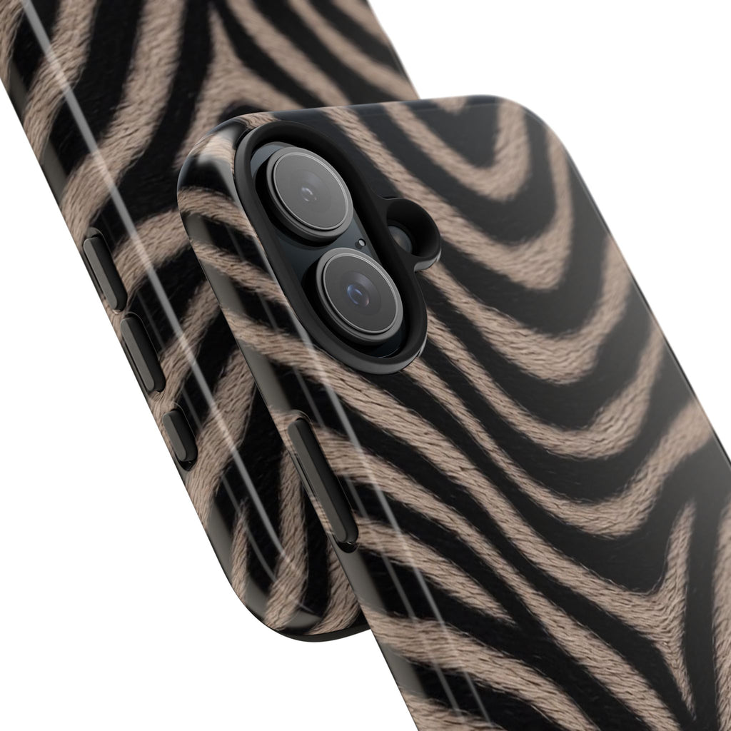 Tan Zebra iPhone Case