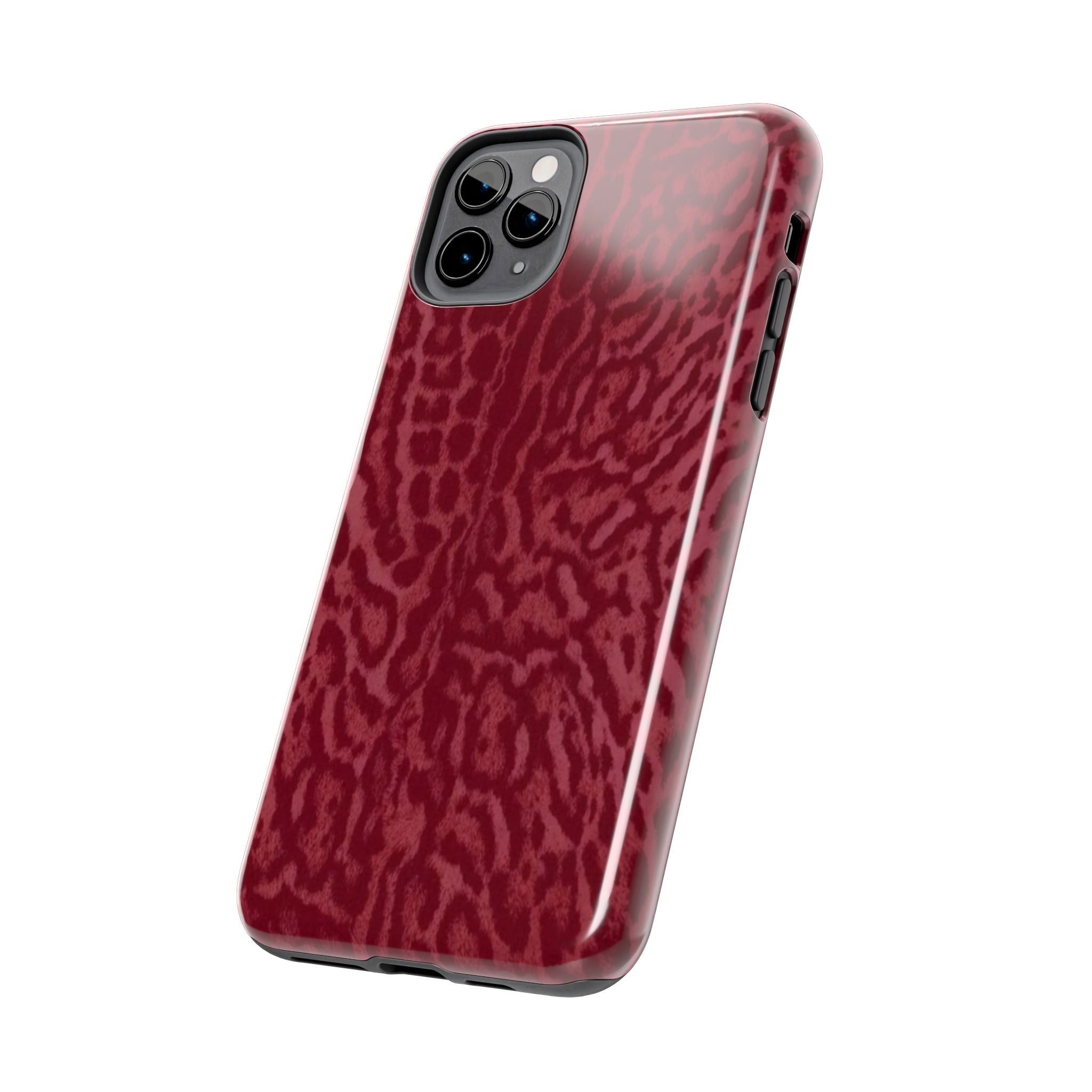 Burgundy Jaguar iPhone Case