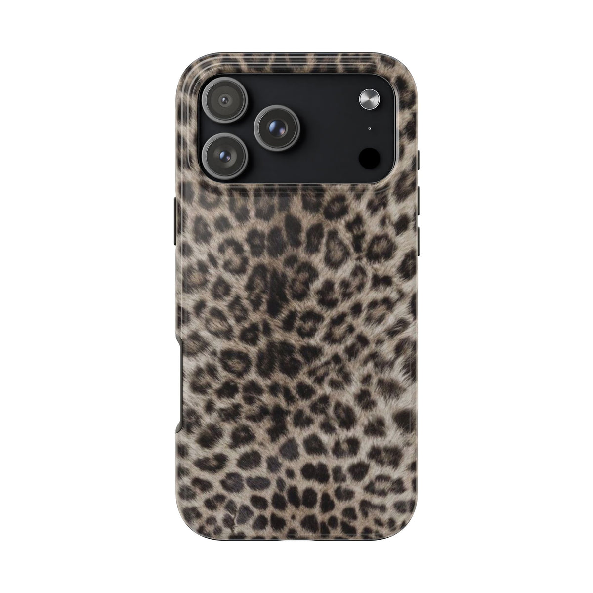 Suede Leopard iPhone Case