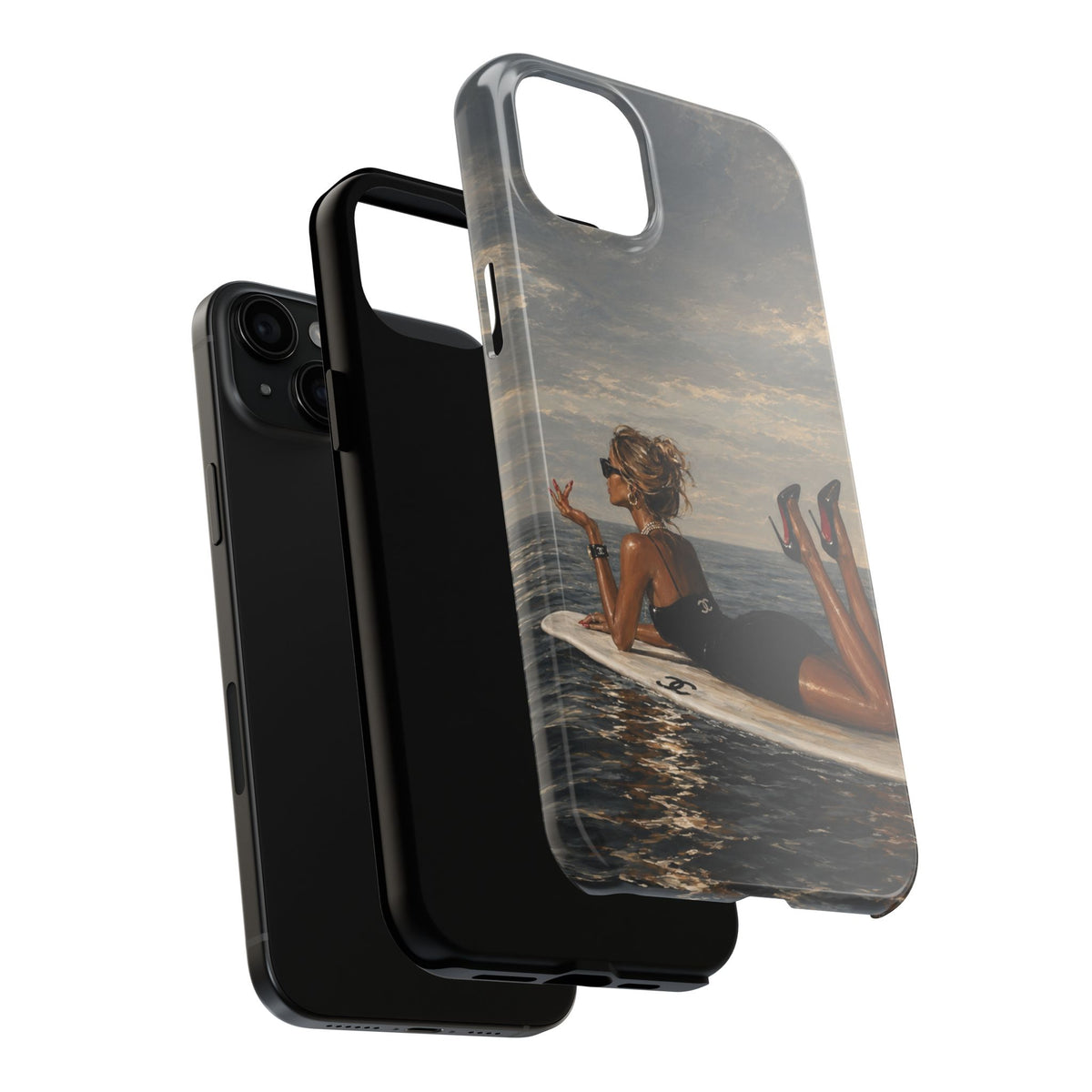 Surfer Chic iPhone Case