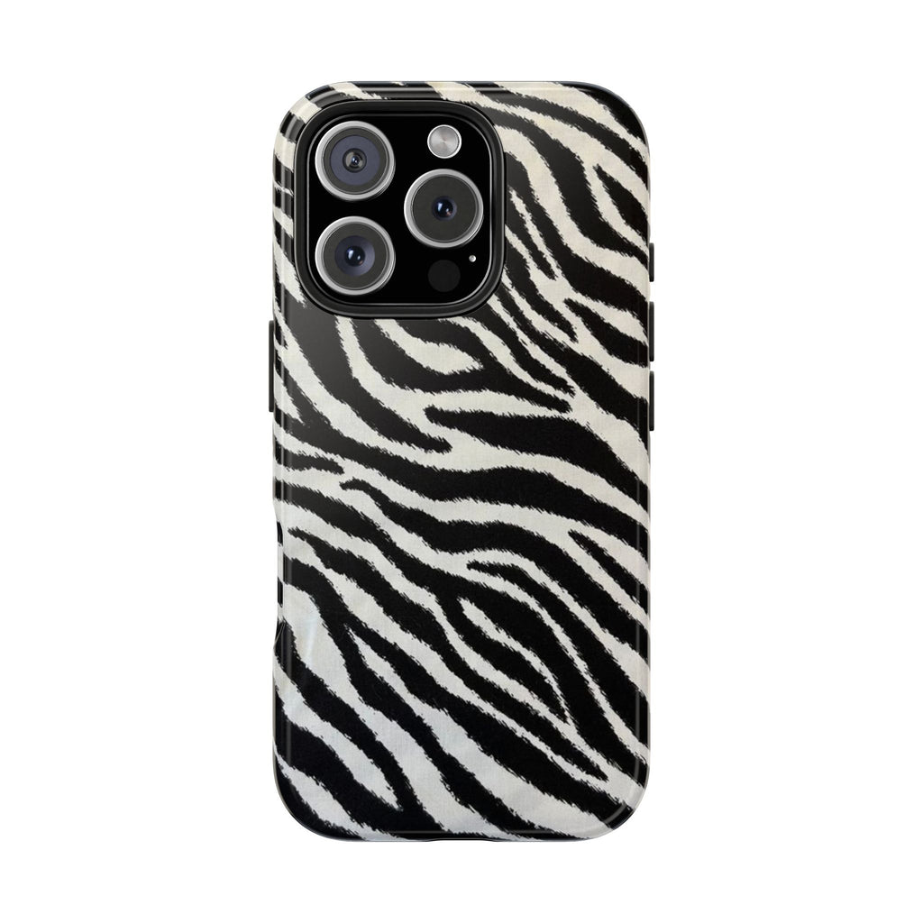 Zebra Print iPhone Case