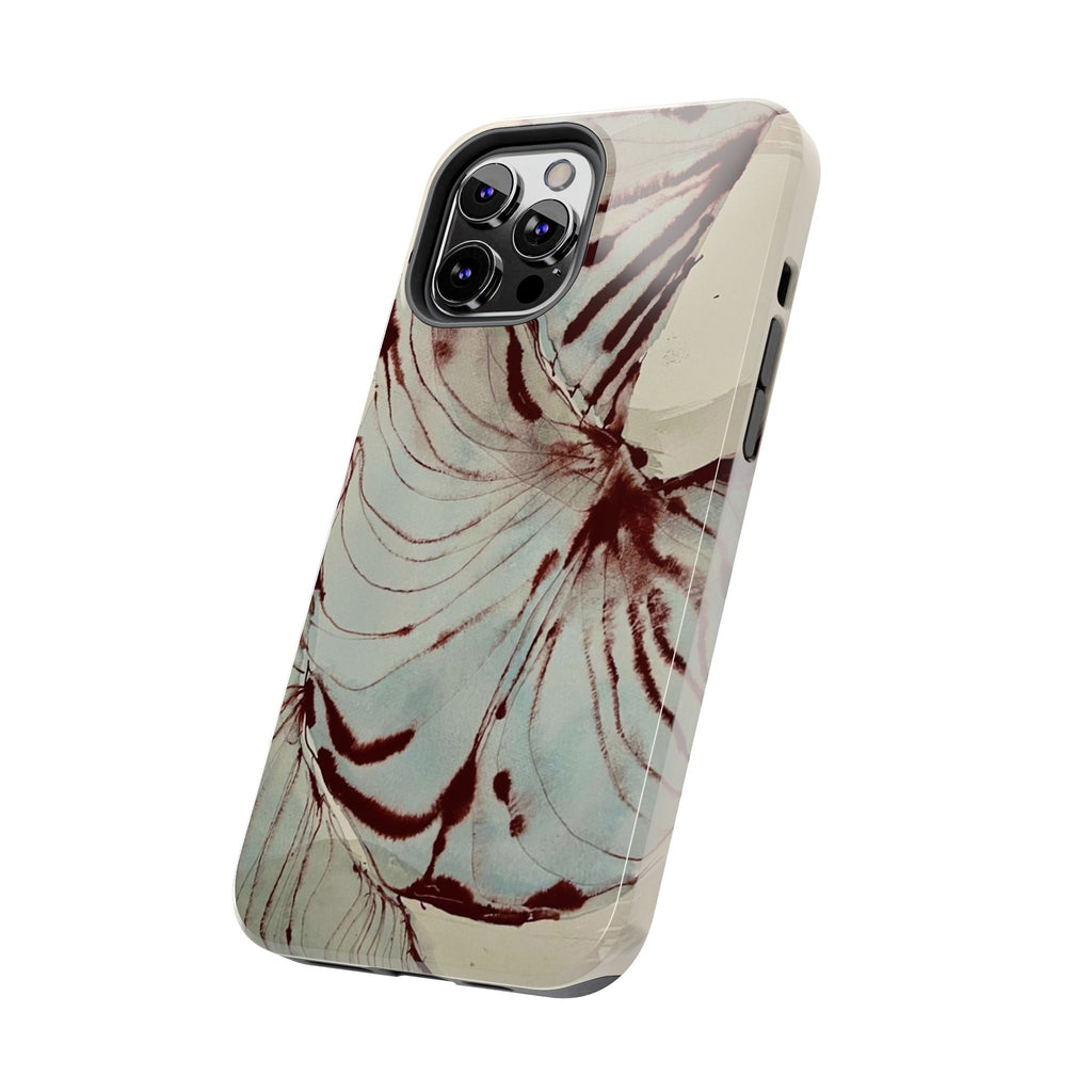 Maroon Silk iPhone Case