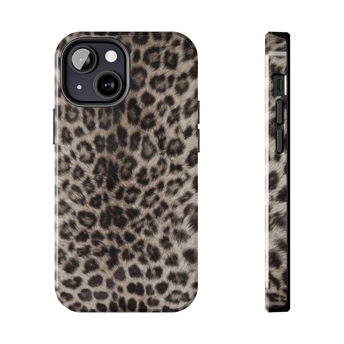 Suede Leopard iPhone Case