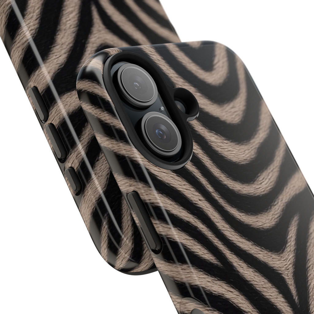 Tan Zebra iPhone Case