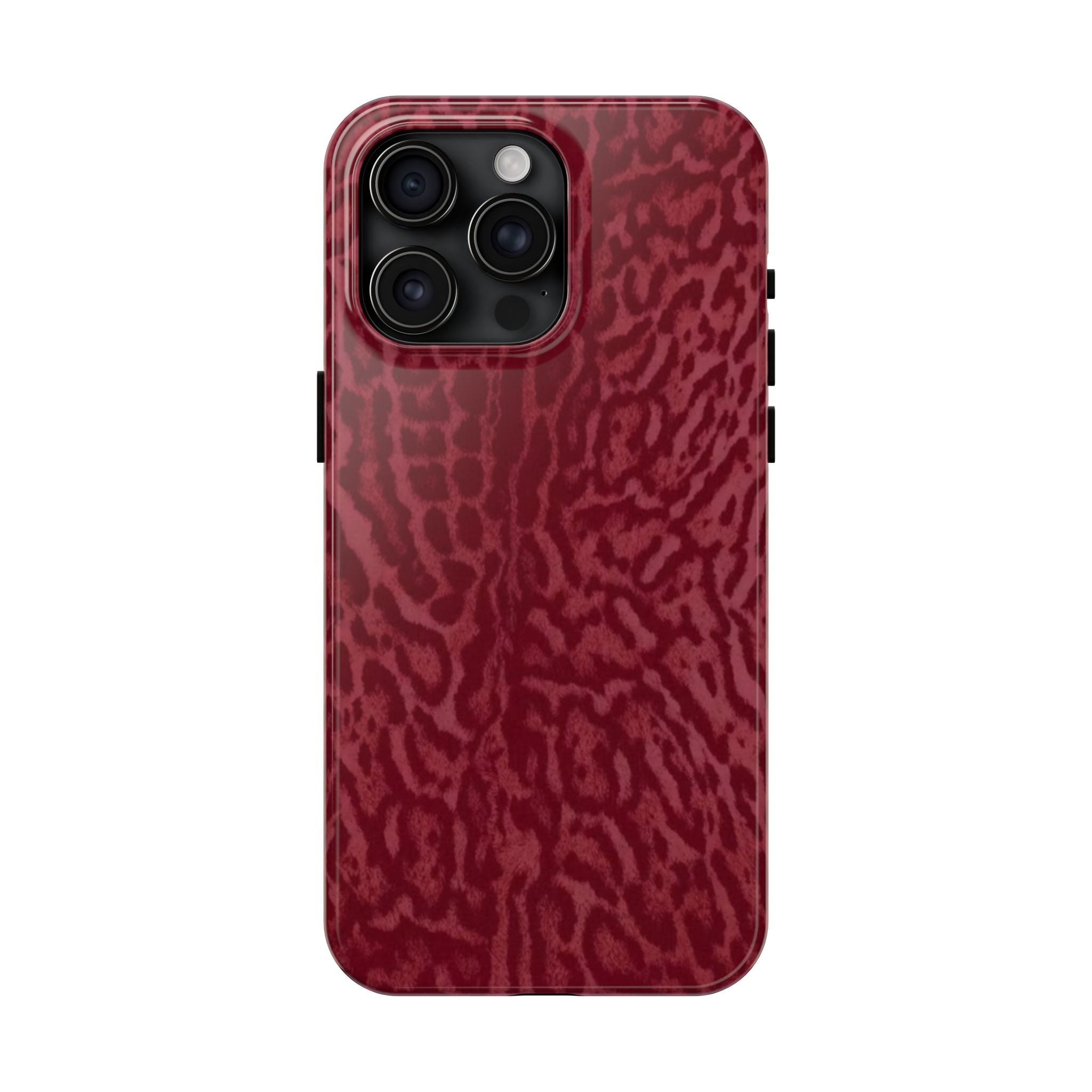 Burgundy Jaguar iPhone Case