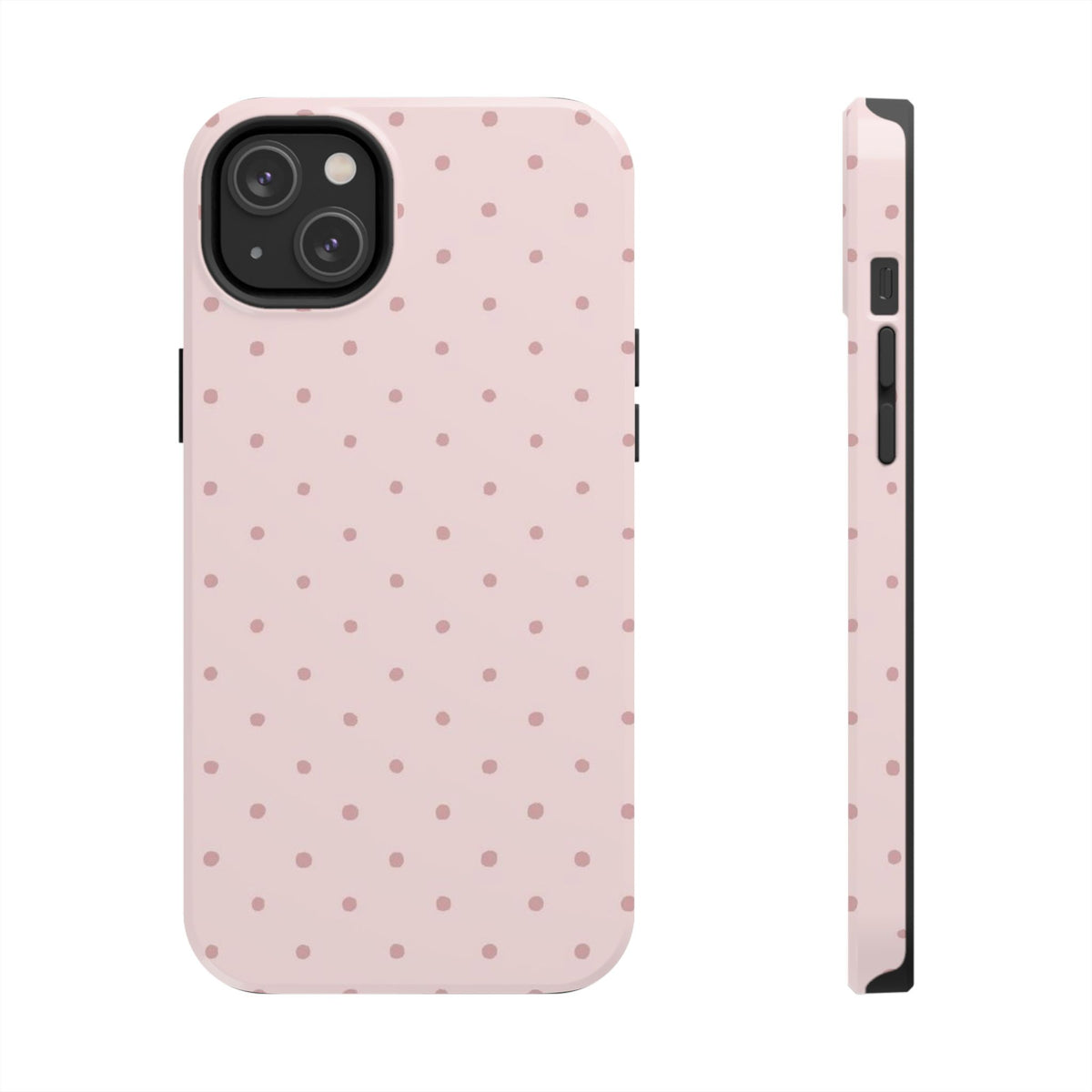 Pink Polka Dot iPhone Case