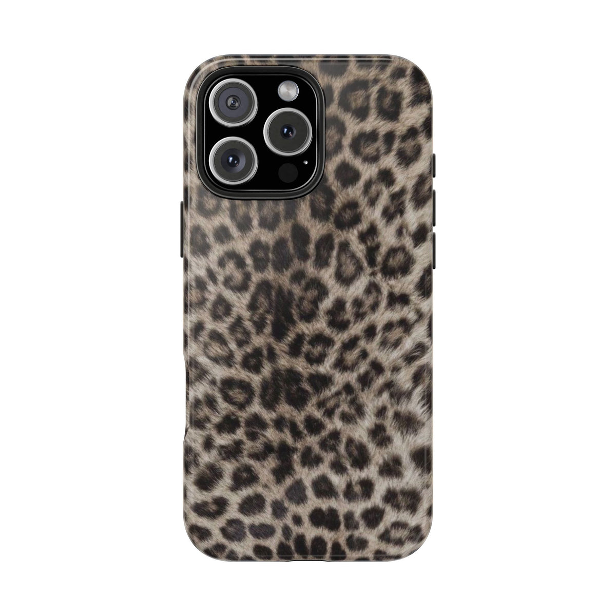Suede Leopard iPhone Case