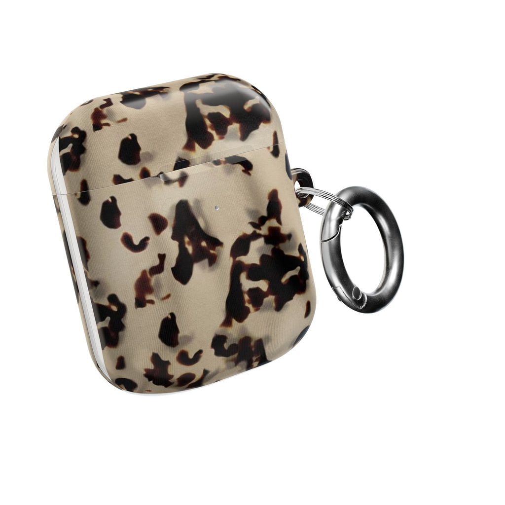 Tortoise & Cream AirPod Case