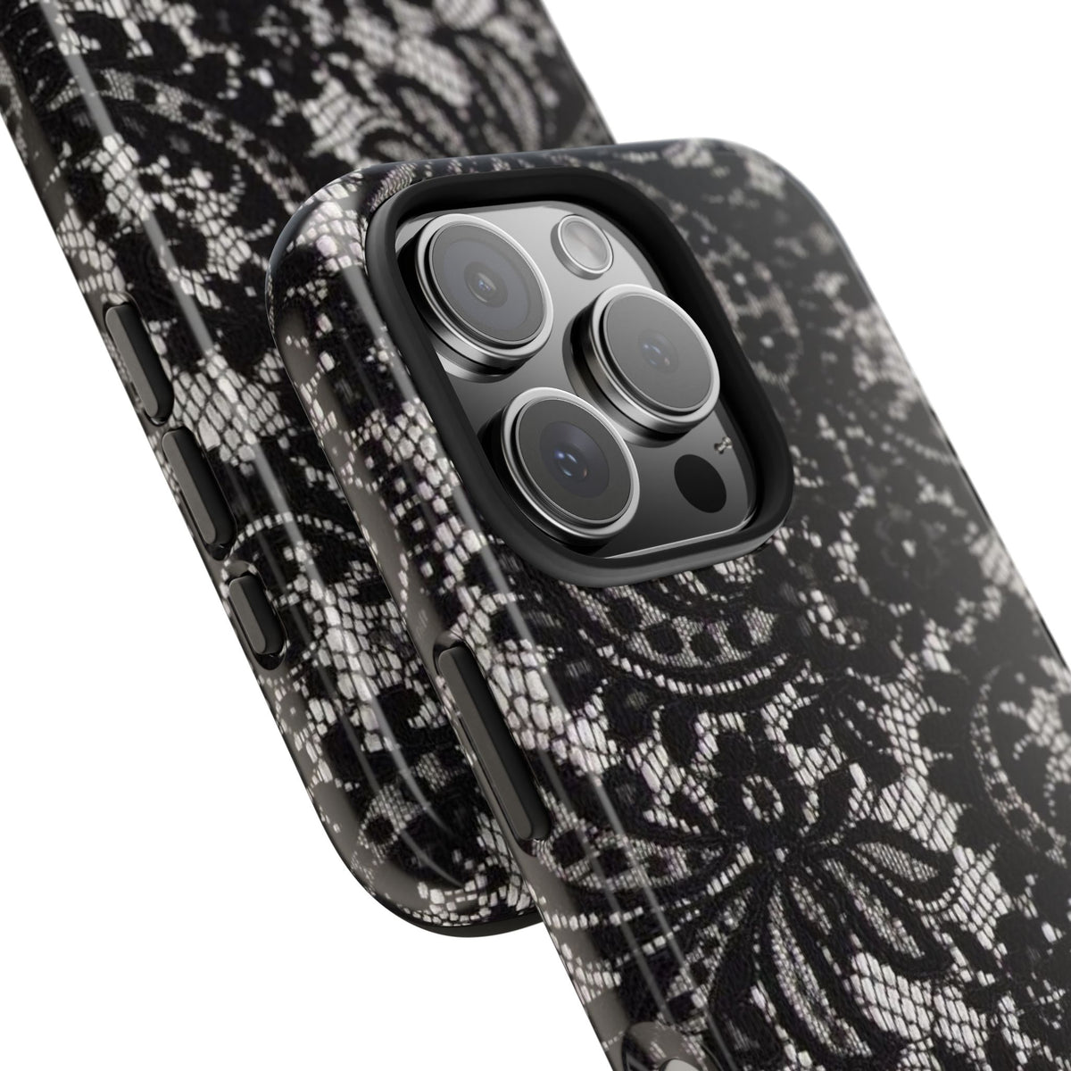 Black Lace iPhone Case