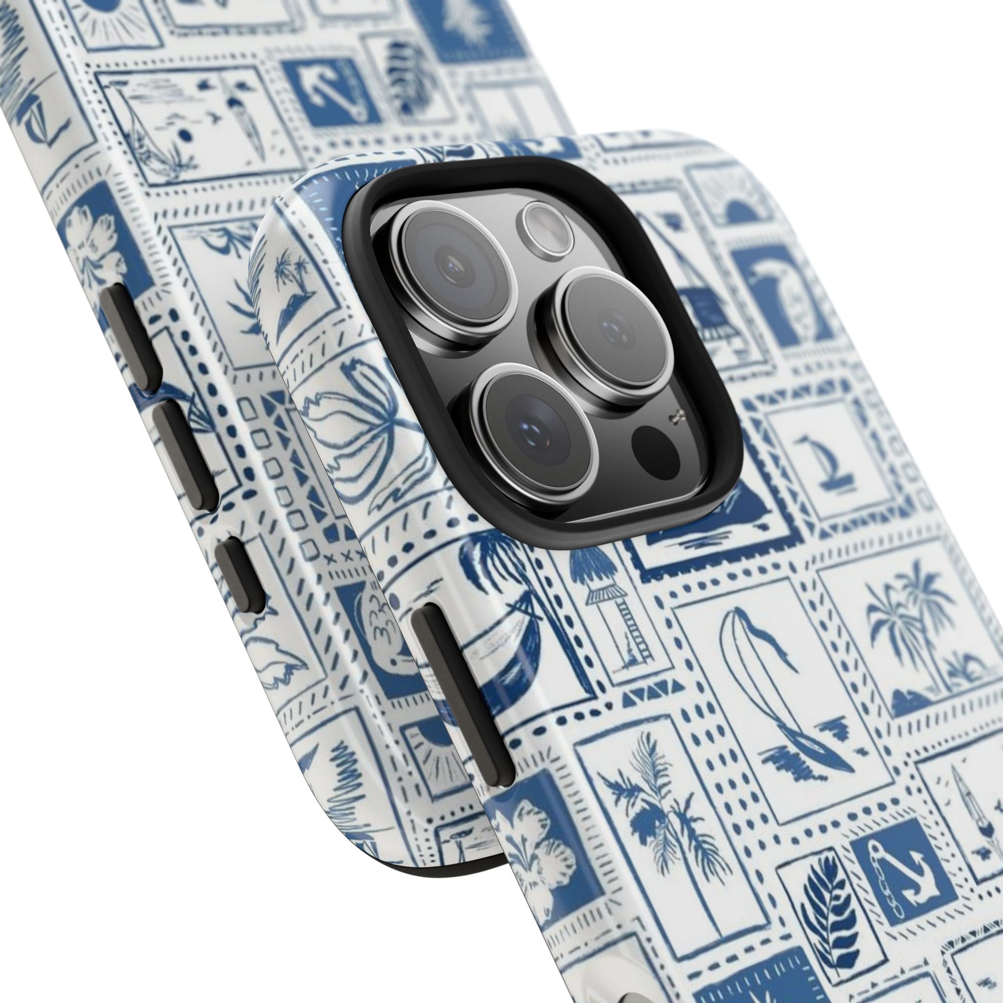 Stamps by the Sea iPhone Case