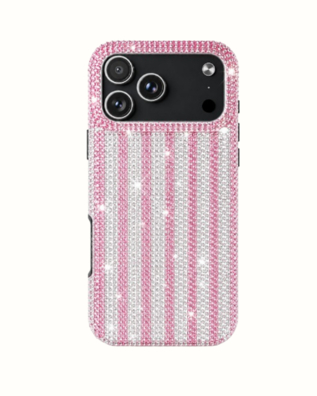 Pink Lined iPhone Case